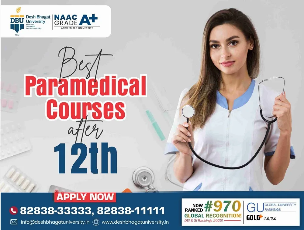 Paramedical Courses after 12th