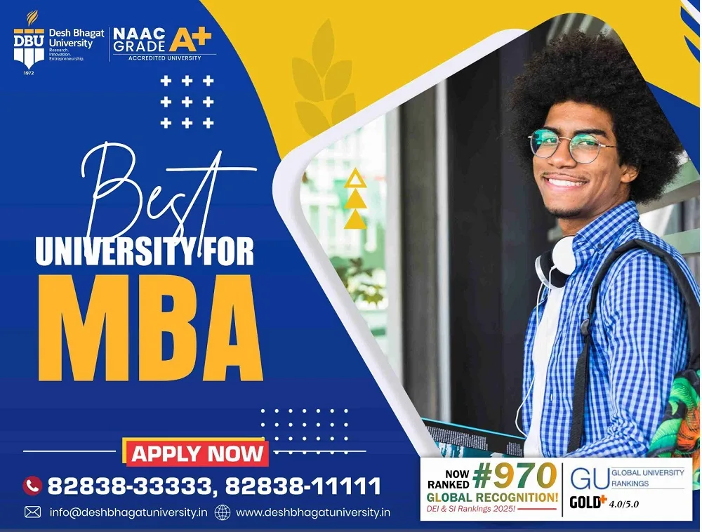 Best University for MBA in India