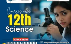 Course after 12th Science