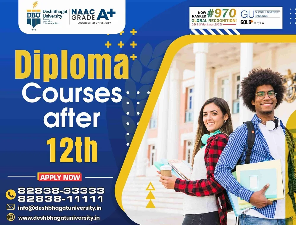 Diploma courses after 12th