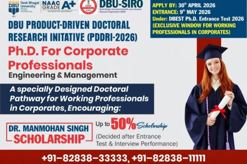 PhD for Working Professionals