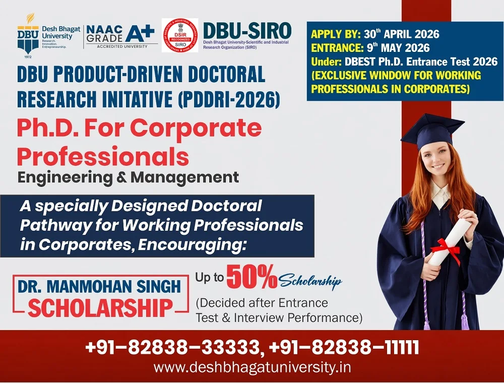 PhD for Working Professionals
