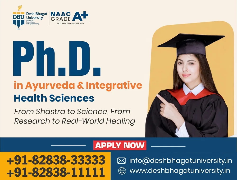 PhD in Ayurveda