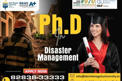 PhD in Disaster Management