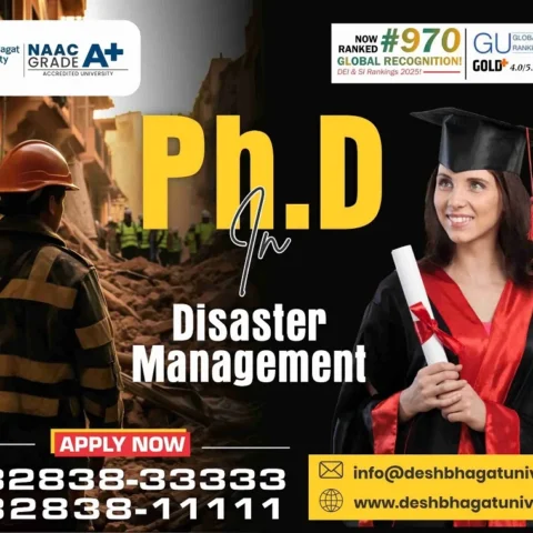 PhD in Disaster Management