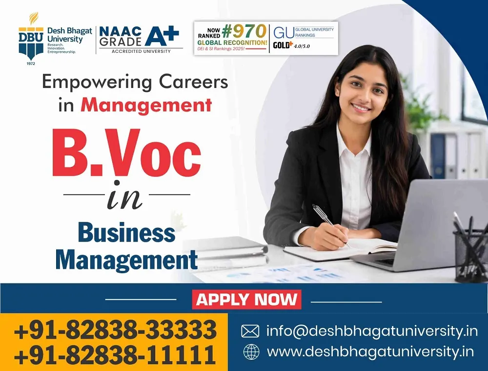 B Voc in Business Management