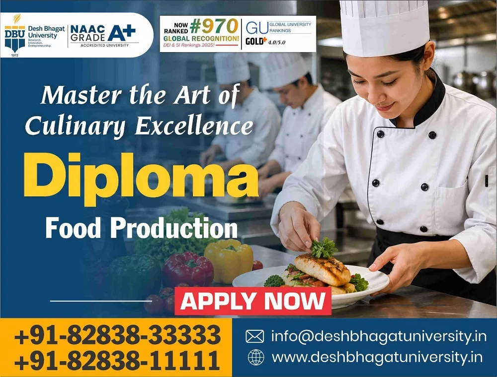 Diploma in Food Production