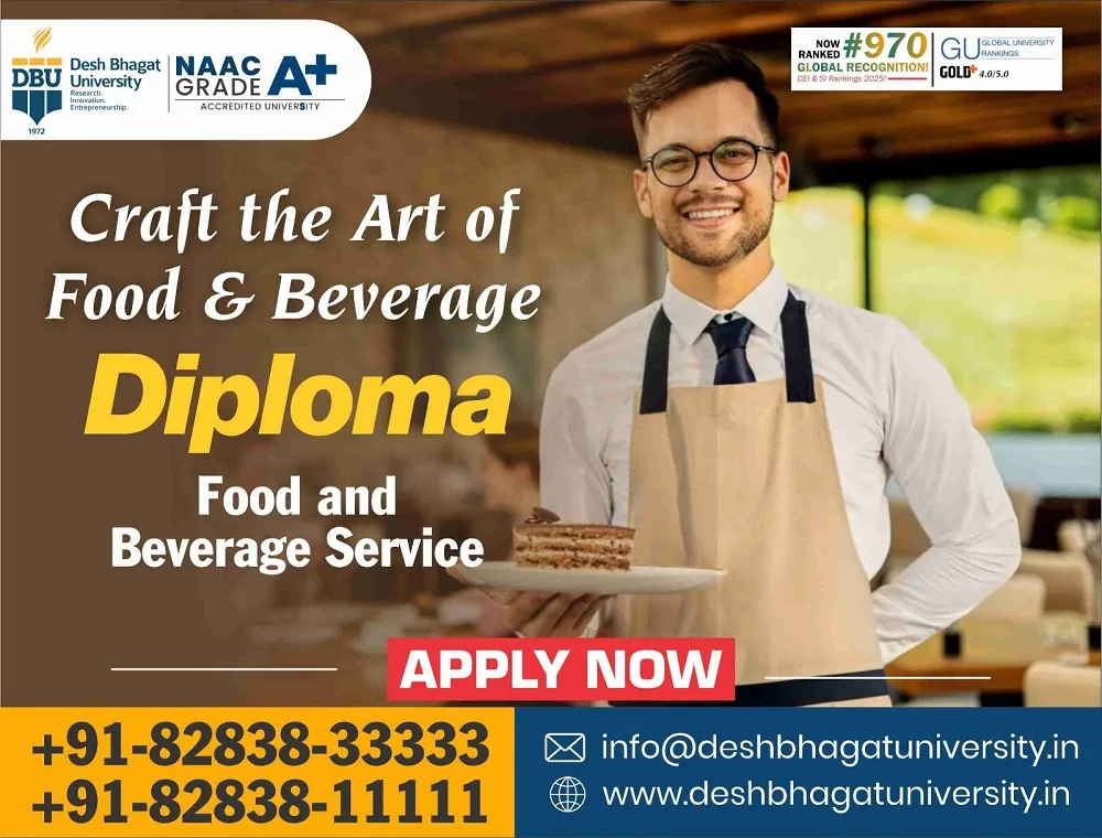 Diploma in Food and Beverage Service