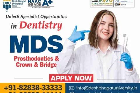 MDS in Prosthodontics & Crown & Bridge