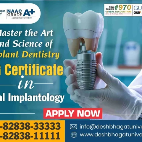 PG Certificate in Oral Implantology