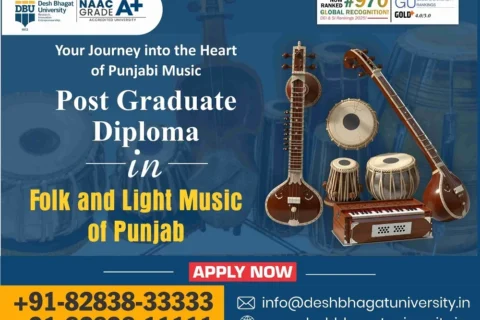 PG Diploma in Folk and Light Music of Punjab