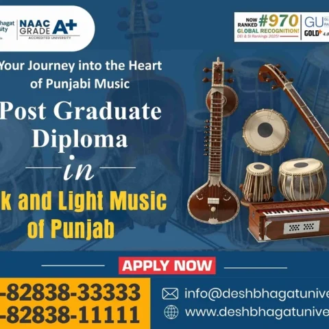 PG Diploma in Folk and Light Music of Punjab