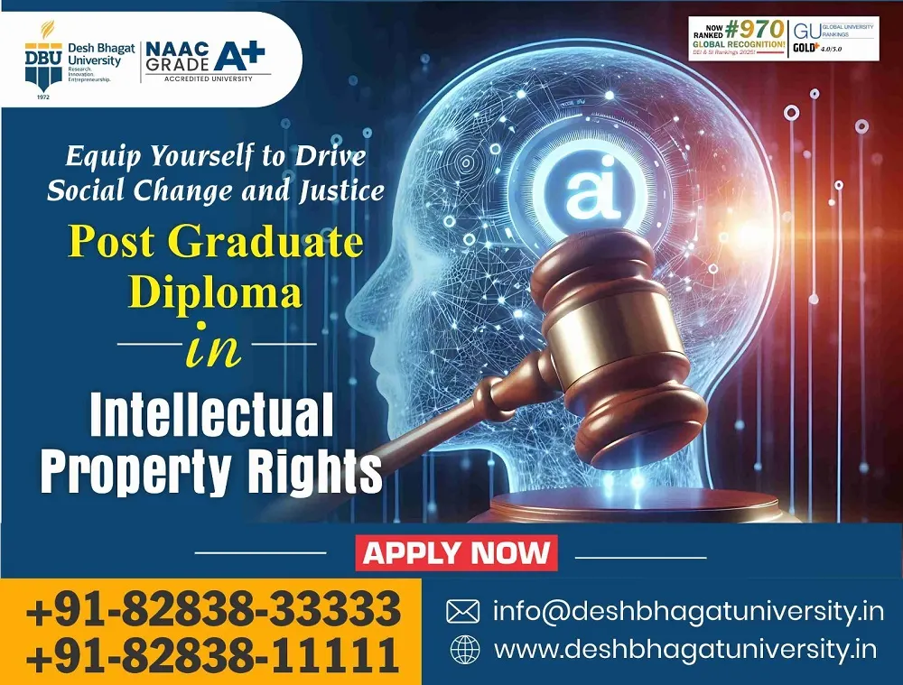 PG Diploma in Intellectual Property Rights