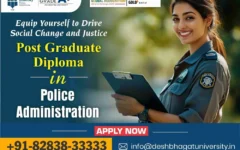PG Diploma in Police Administration