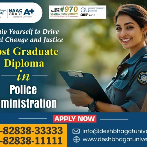 PG Diploma in Police Administration