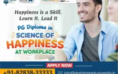 PG Diploma in Science of Happiness at Workplace