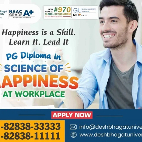 PG Diploma in Science of Happiness at Workplace
