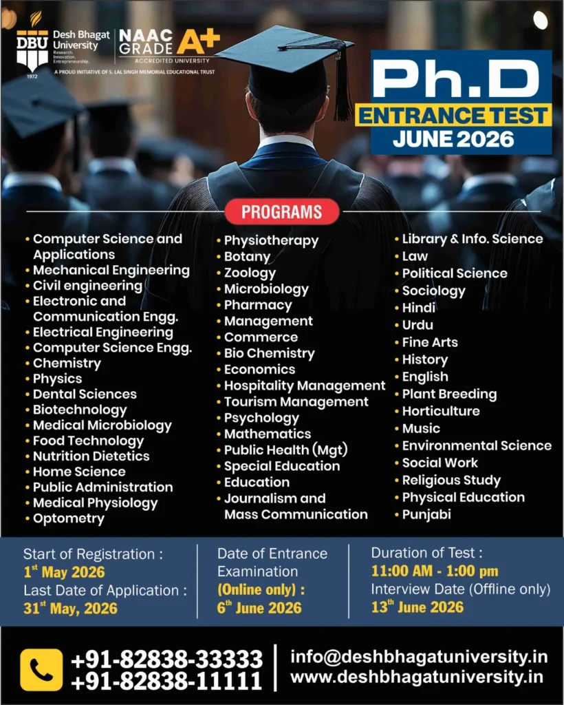 All PhD Course