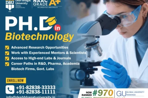 PhD in Biotechnology