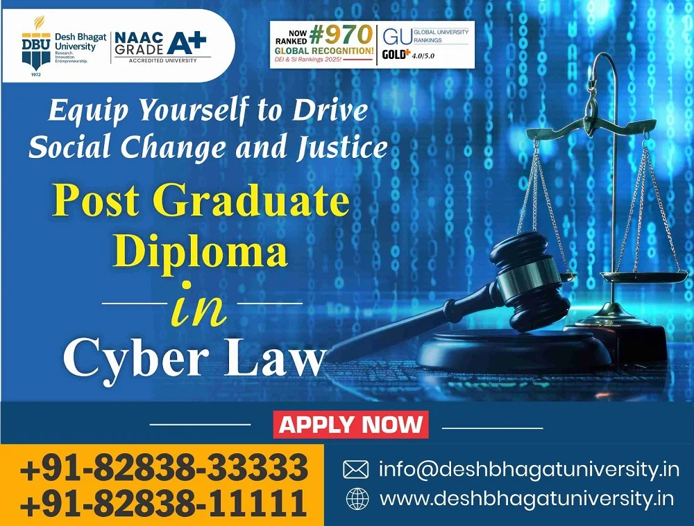 Post Graduate Diploma in Cyber Law