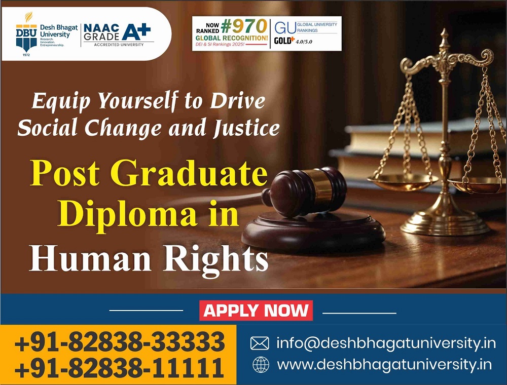 Post Graduate Diploma in Human Rights
