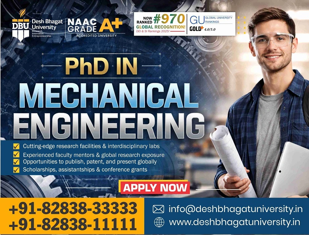 PhD in Mechanical Engineering