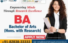 BA Hons with Research