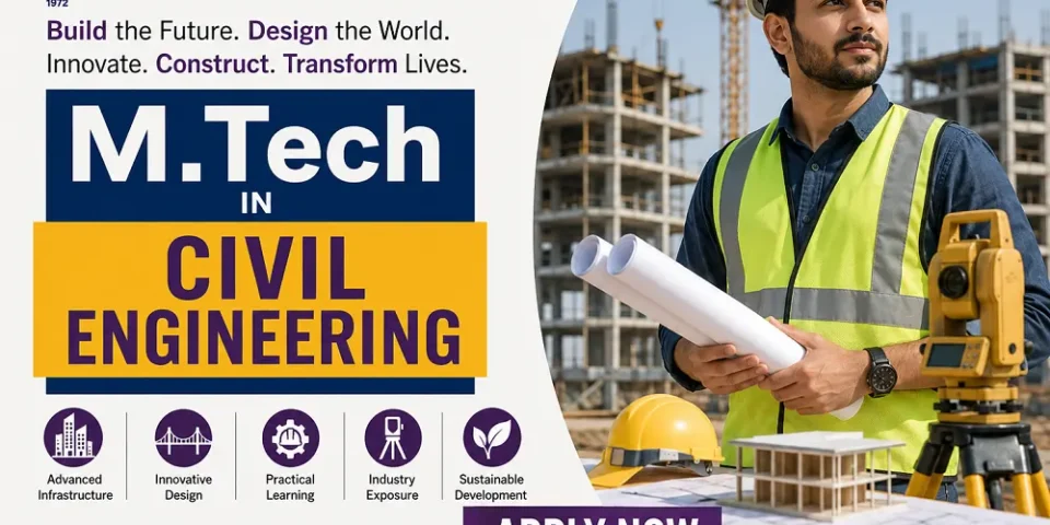 M.Tech in Civil Engineering