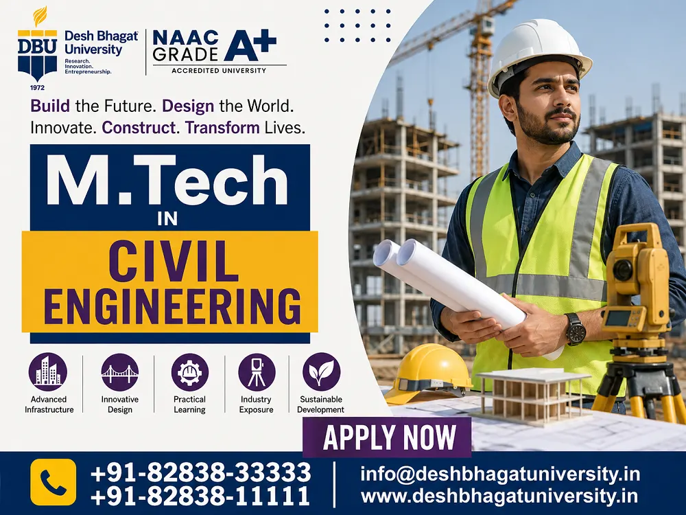 M.Tech in Civil Engineering