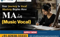 MA in Music Vocal