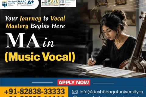 MA in Music Vocal