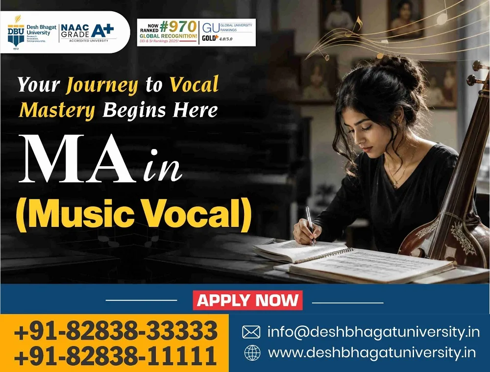 MA in Music Vocal