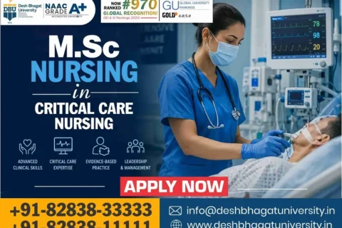 MSc Nursing in Critical Care Nursing