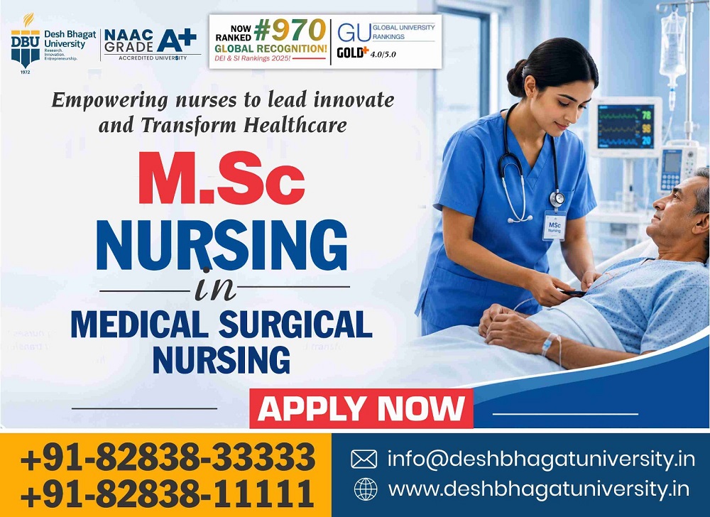 MSc Nursing in Medical Surgical Nursing