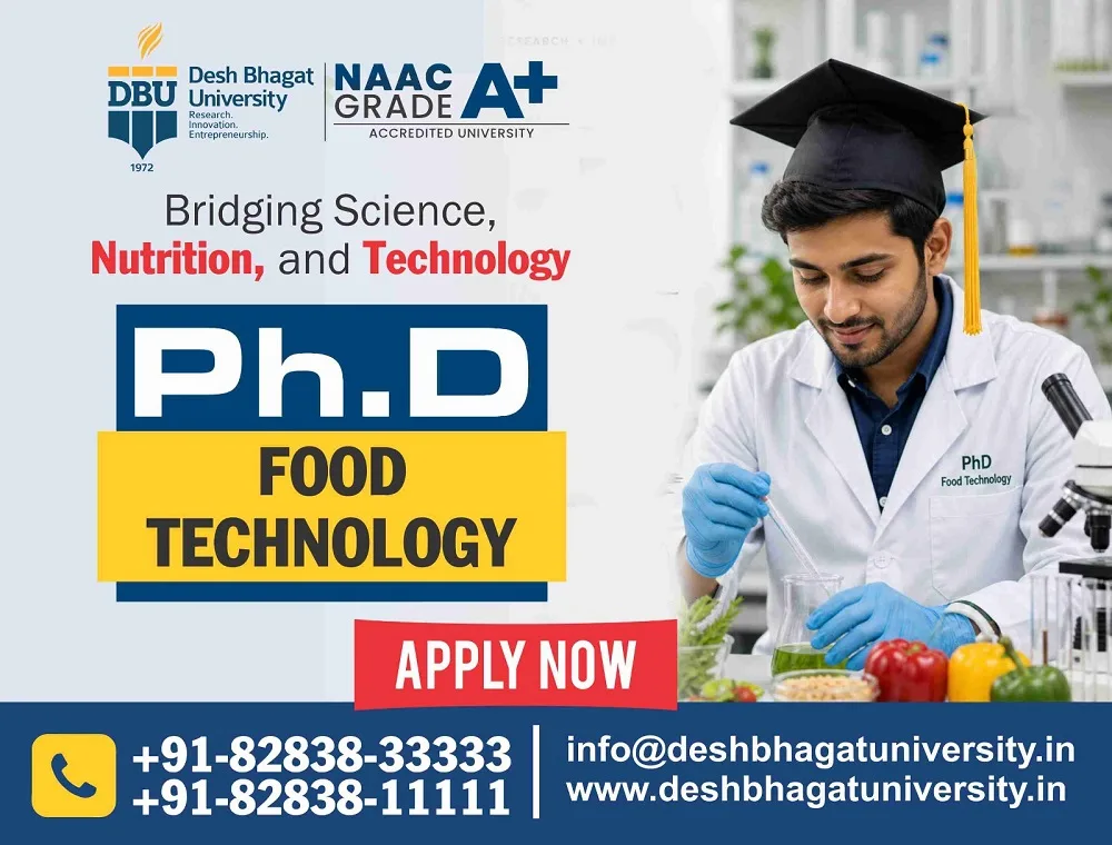 PhD in Food Technology