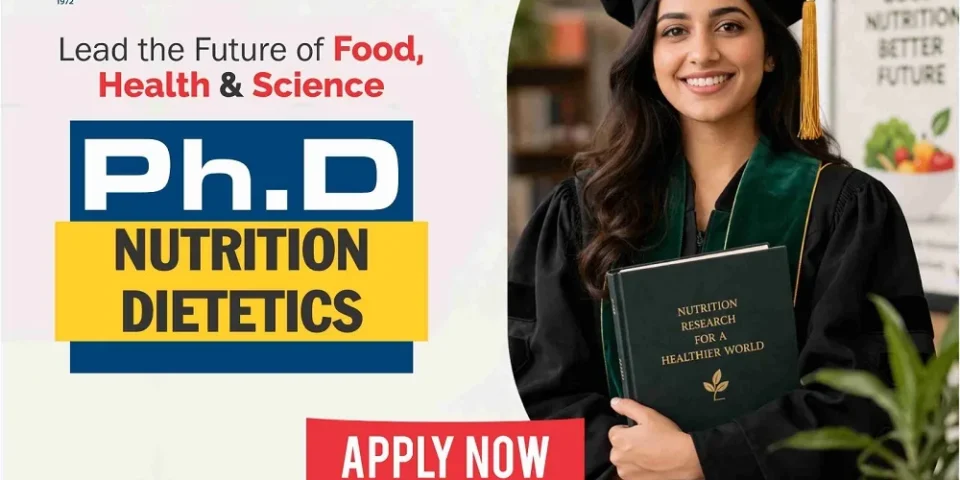PhD in Nutrition and Dietetics
