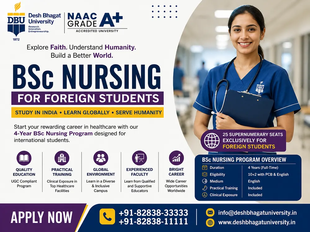 BSc Nursing for Foreign Students