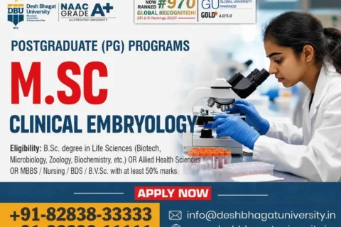 M.Sc. Clinical Embryology