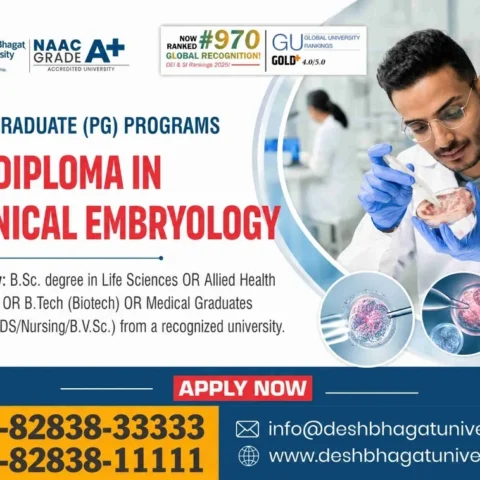 PG Diploma in Clinical Embryology