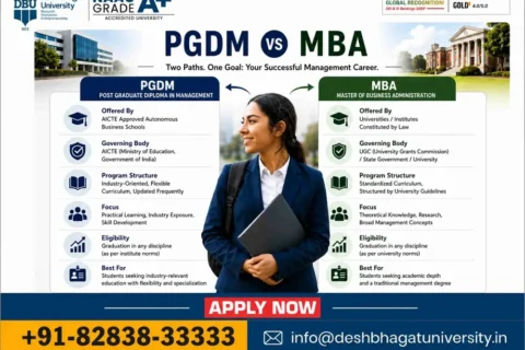 PGDM vs MBA