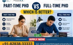 Part-Time PhD vs Full-Time PhD