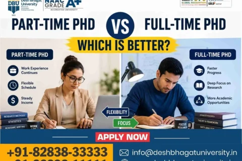 Part-Time PhD vs Full-Time PhD