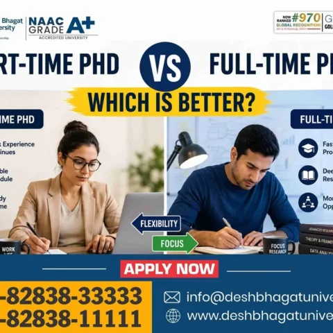 Part-Time PhD vs Full-Time PhD