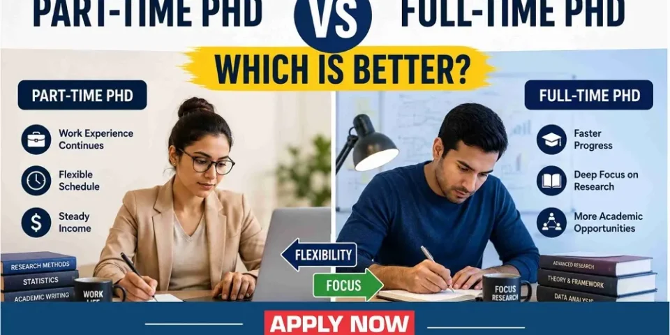 Part-Time PhD vs Full-Time PhD