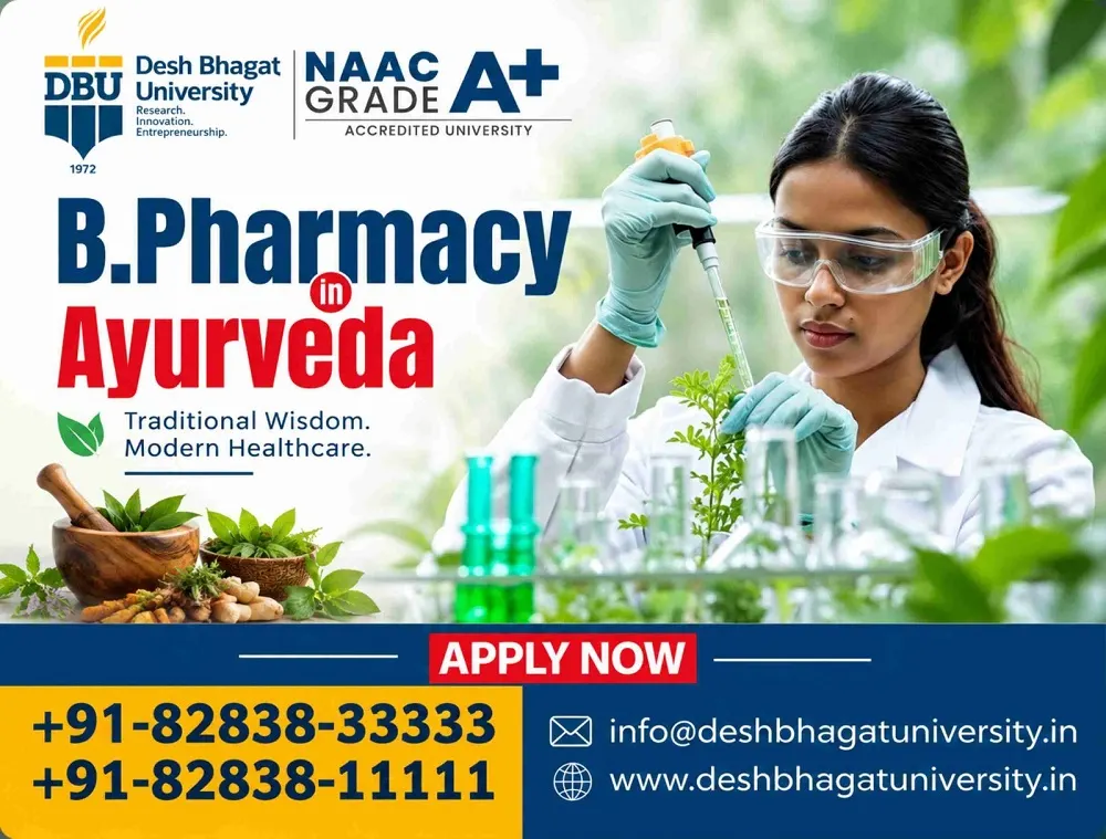B Pharmacy in Ayurveda