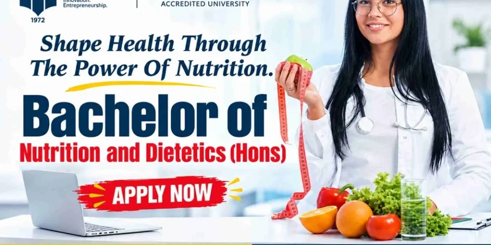 Bachelor of Nutrition and Dietetics