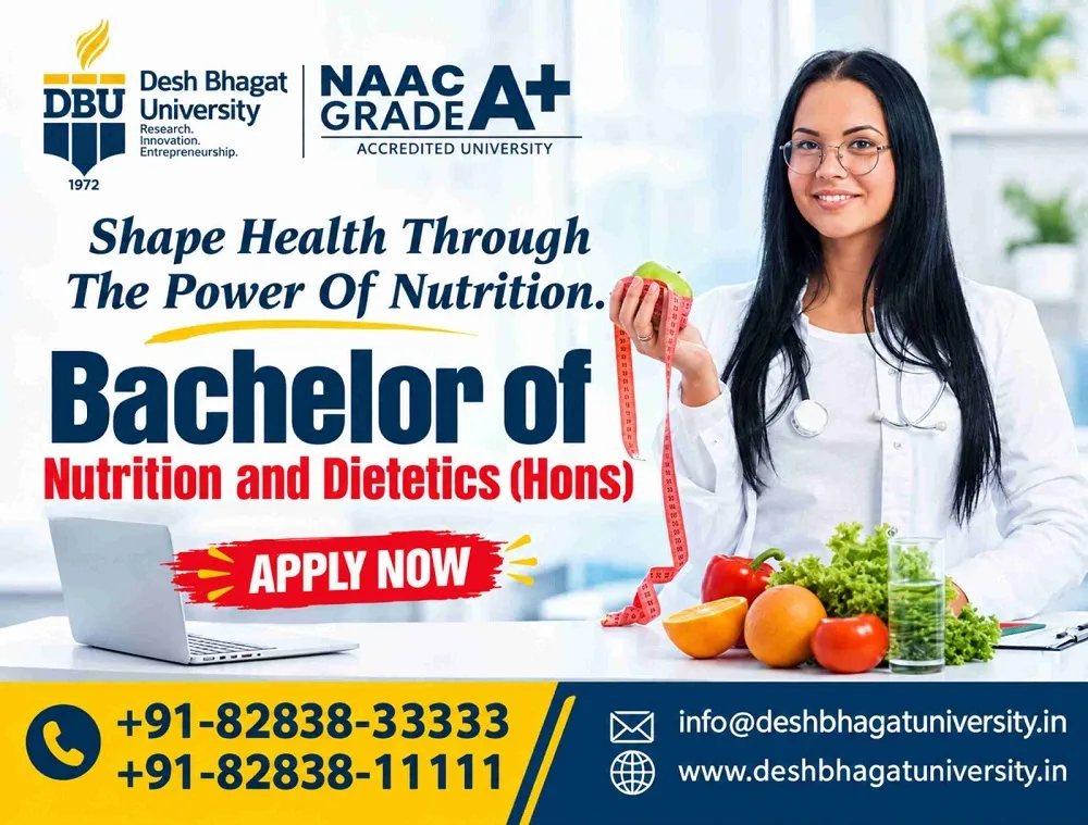 Bachelor of Nutrition and Dietetics
