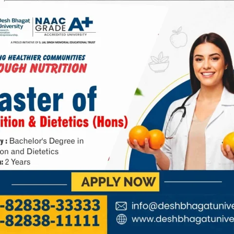 Master of Nutrition & Dietetics (Hons)