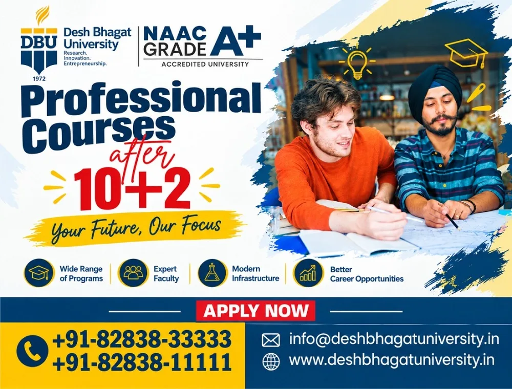 Professional Courses After 12th