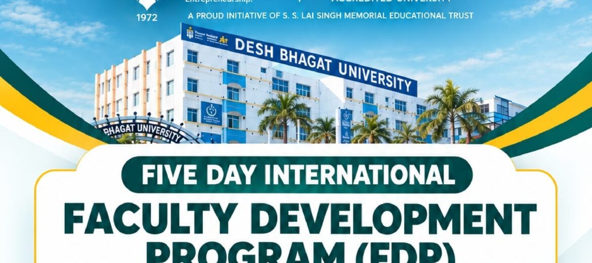 Five Day International Faculty Development Program (FDP)